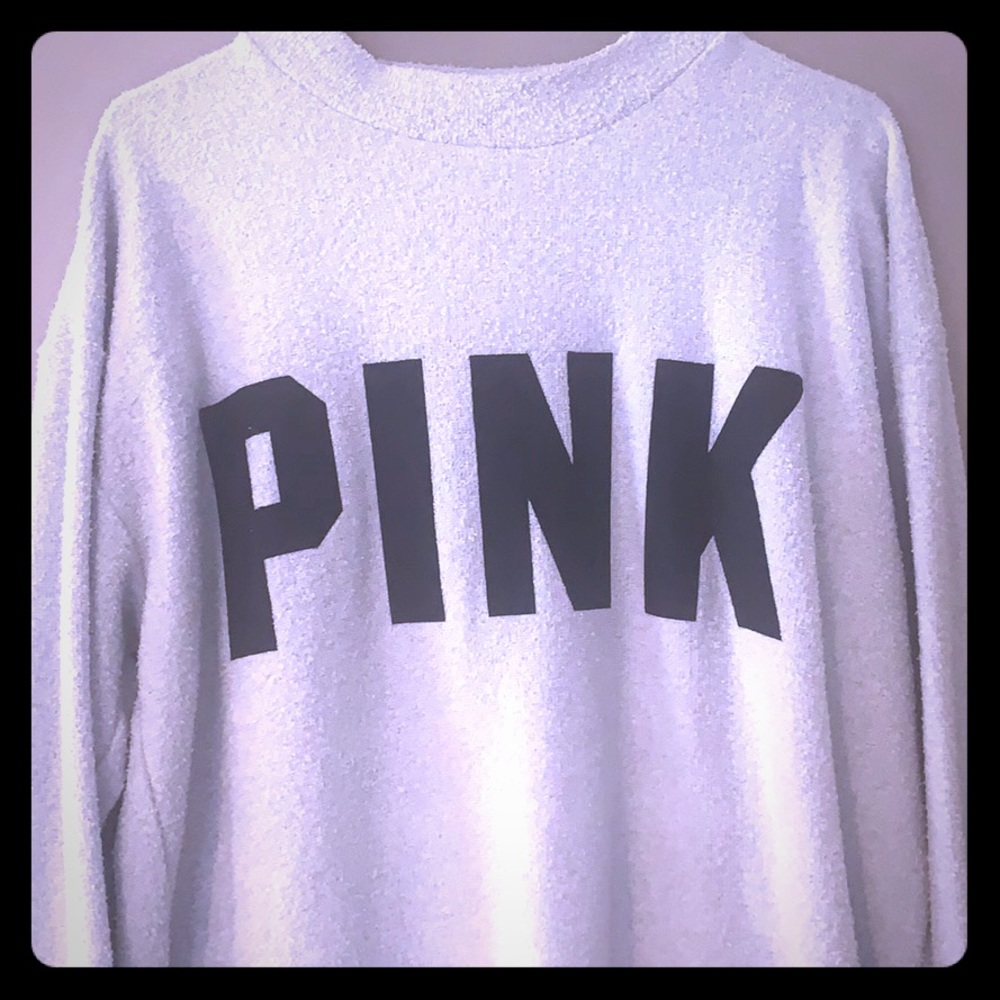 Pink Victoria secret sweatshirt